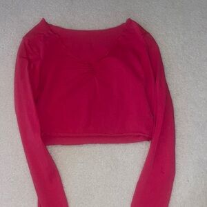 Shein size medium hot pink long sleeve